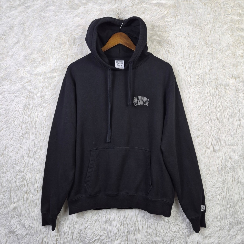 Billionaire Boys Club Mens Black Wealth is of the Heart and Mind Hoodie M